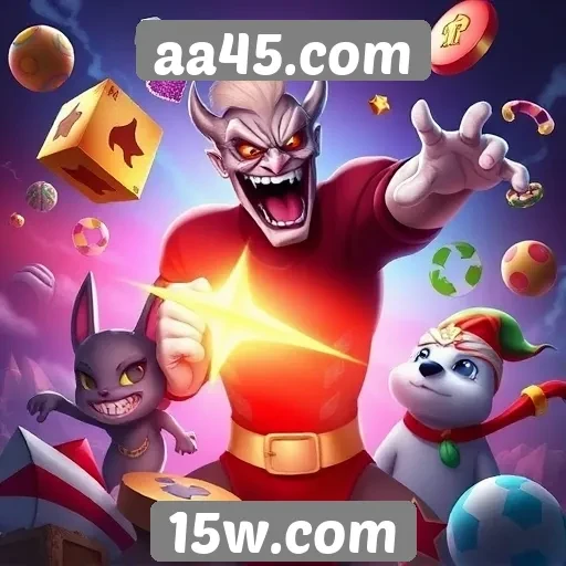 Visão geral dos jogos disponíveis em aa45.com